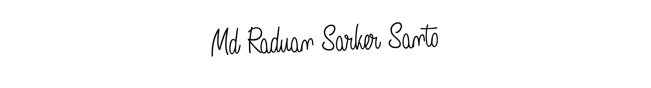 You can use this online signature creator to create a handwritten signature for the name Md Raduan Sarker Santo. This is the best online autograph maker. Md Raduan Sarker Santo signature style 5 images and pictures png