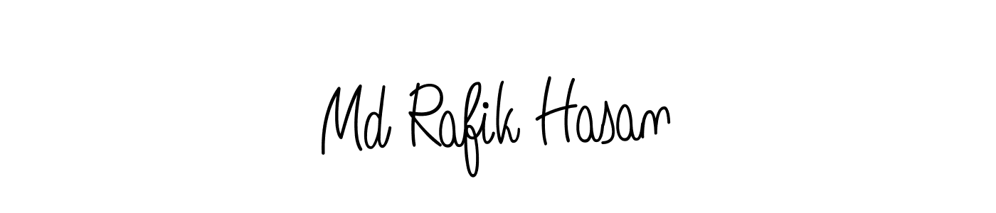 Make a beautiful signature design for name Md Rafik Hasan. With this signature (Angelique-Rose-font-FFP) style, you can create a handwritten signature for free. Md Rafik Hasan signature style 5 images and pictures png