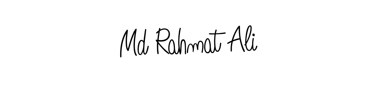 How to make Md Rahmat Ali name signature. Use Angelique-Rose-font-FFP style for creating short signs online. This is the latest handwritten sign. Md Rahmat Ali signature style 5 images and pictures png