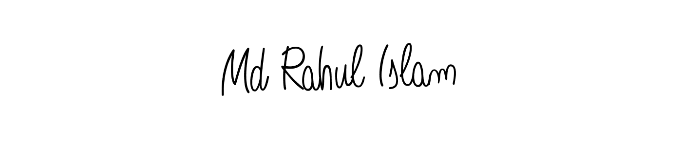 Md Rahul Islam stylish signature style. Best Handwritten Sign (Angelique-Rose-font-FFP) for my name. Handwritten Signature Collection Ideas for my name Md Rahul Islam. Md Rahul Islam signature style 5 images and pictures png