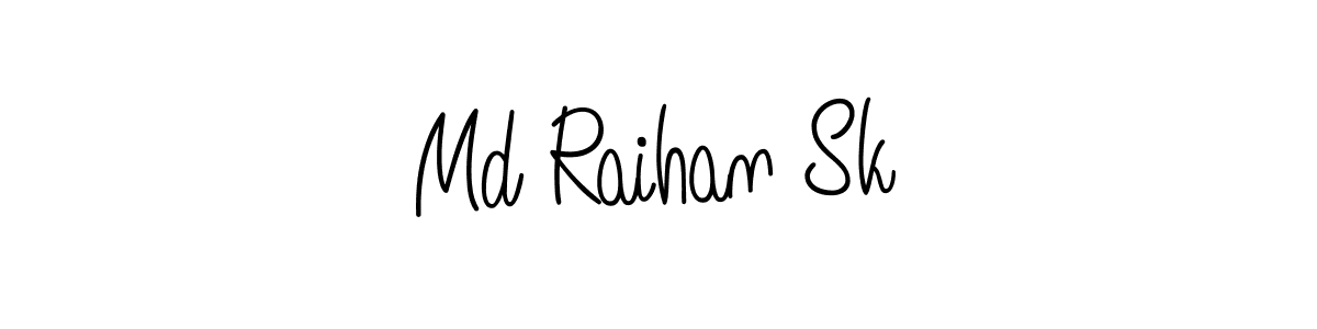 How to Draw Md Raihan Sk signature style? Angelique-Rose-font-FFP is a latest design signature styles for name Md Raihan Sk. Md Raihan Sk signature style 5 images and pictures png