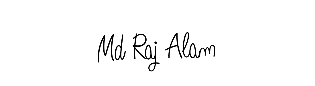 How to make Md Raj Alam name signature. Use Angelique-Rose-font-FFP style for creating short signs online. This is the latest handwritten sign. Md Raj Alam signature style 5 images and pictures png