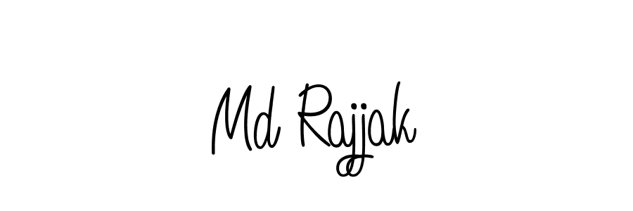 How to make Md Rajjak signature? Angelique-Rose-font-FFP is a professional autograph style. Create handwritten signature for Md Rajjak name. Md Rajjak signature style 5 images and pictures png