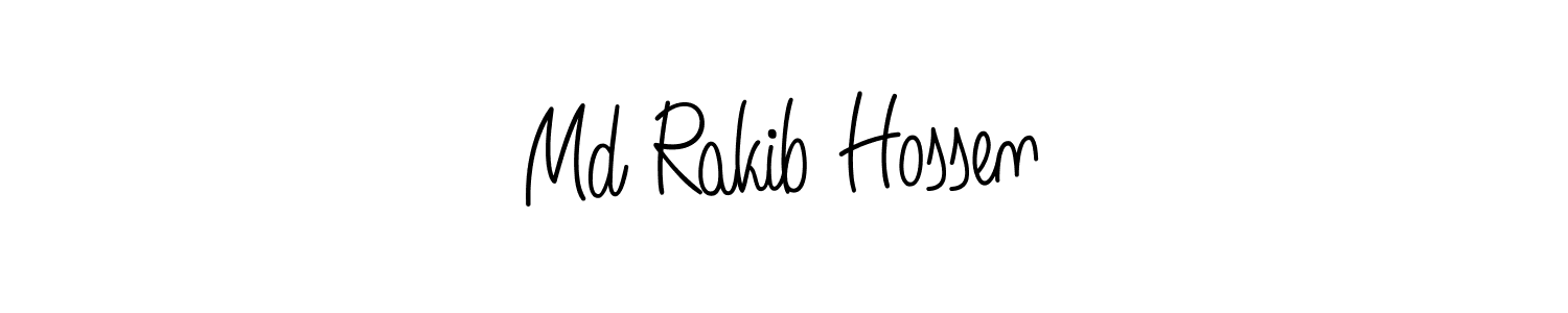 Md Rakib Hossen stylish signature style. Best Handwritten Sign (Angelique-Rose-font-FFP) for my name. Handwritten Signature Collection Ideas for my name Md Rakib Hossen. Md Rakib Hossen signature style 5 images and pictures png