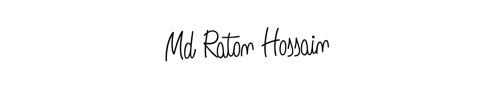 Make a short Md Raton Hossain signature style. Manage your documents anywhere anytime using Angelique-Rose-font-FFP. Create and add eSignatures, submit forms, share and send files easily. Md Raton Hossain signature style 5 images and pictures png