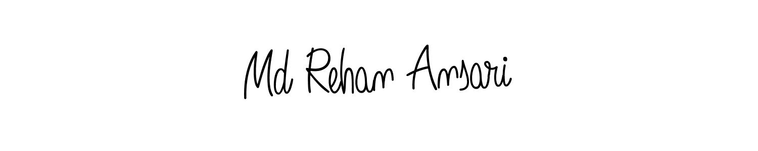 You can use this online signature creator to create a handwritten signature for the name Md Rehan Ansari. This is the best online autograph maker. Md Rehan Ansari signature style 5 images and pictures png