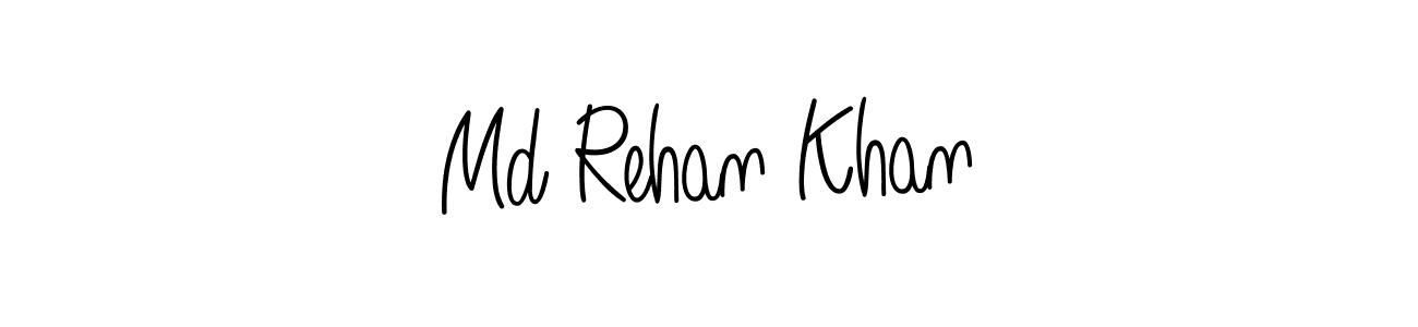 How to make Md Rehan Khan signature? Angelique-Rose-font-FFP is a professional autograph style. Create handwritten signature for Md Rehan Khan name. Md Rehan Khan signature style 5 images and pictures png