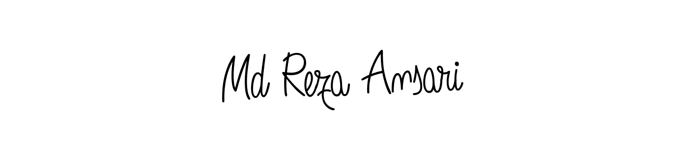 Best and Professional Signature Style for Md Reza Ansari. Angelique-Rose-font-FFP Best Signature Style Collection. Md Reza Ansari signature style 5 images and pictures png