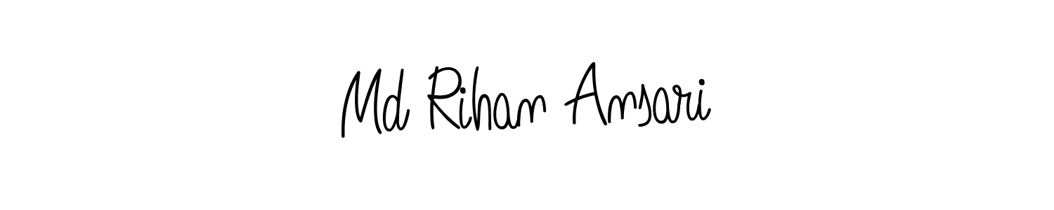You can use this online signature creator to create a handwritten signature for the name Md Rihan Ansari. This is the best online autograph maker. Md Rihan Ansari signature style 5 images and pictures png
