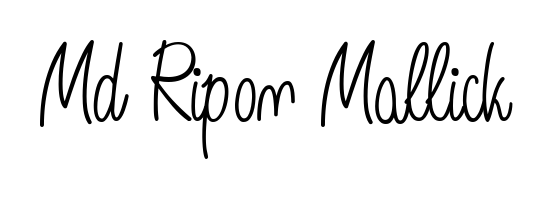 Also You can easily find your signature by using the search form. We will create Md Ripon Mallick name handwritten signature images for you free of cost using Angelique-Rose-font-FFP sign style. Md Ripon Mallick signature style 5 images and pictures png