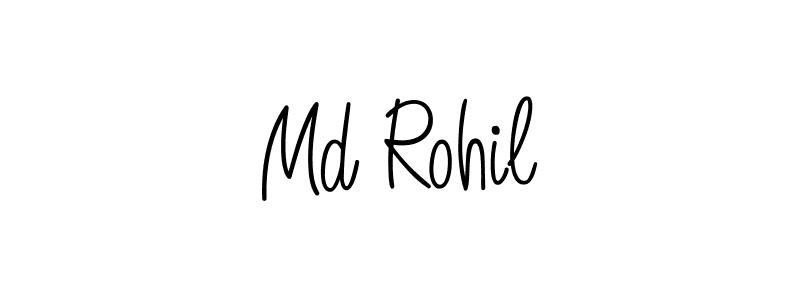 Also You can easily find your signature by using the search form. We will create Md Rohil name handwritten signature images for you free of cost using Angelique-Rose-font-FFP sign style. Md Rohil signature style 5 images and pictures png