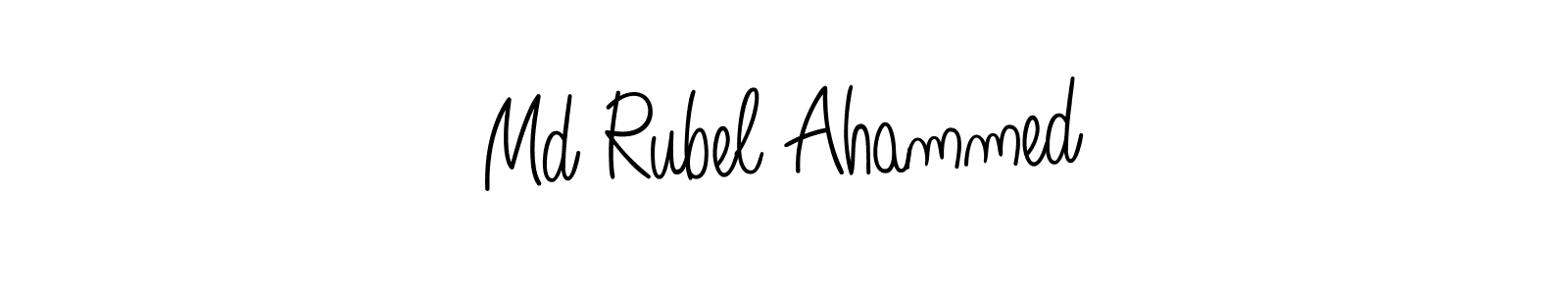 Create a beautiful signature design for name Md Rubel Ahammed. With this signature (Angelique-Rose-font-FFP) fonts, you can make a handwritten signature for free. Md Rubel Ahammed signature style 5 images and pictures png