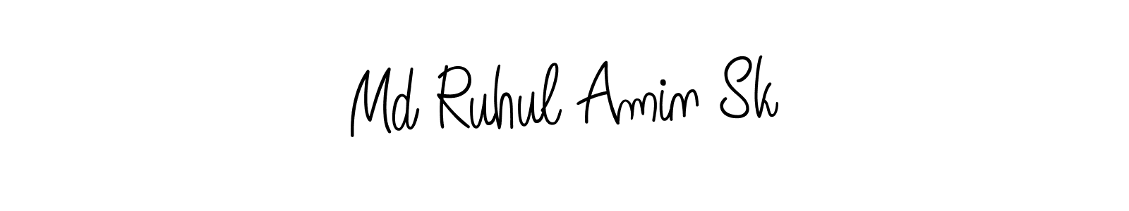 if you are searching for the best signature style for your name Md Ruhul Amin Sk. so please give up your signature search. here we have designed multiple signature styles  using Angelique-Rose-font-FFP. Md Ruhul Amin Sk signature style 5 images and pictures png
