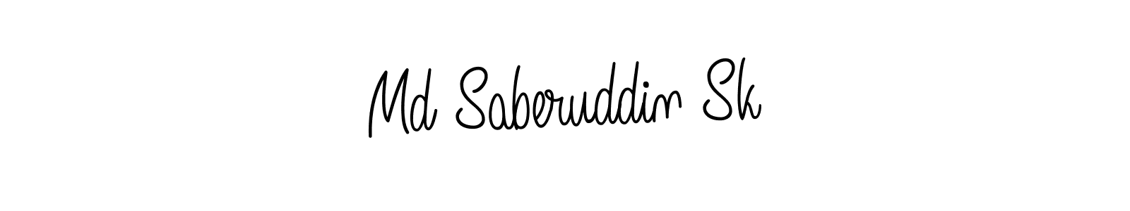 Make a short Md Saberuddin Sk signature style. Manage your documents anywhere anytime using Angelique-Rose-font-FFP. Create and add eSignatures, submit forms, share and send files easily. Md Saberuddin Sk signature style 5 images and pictures png