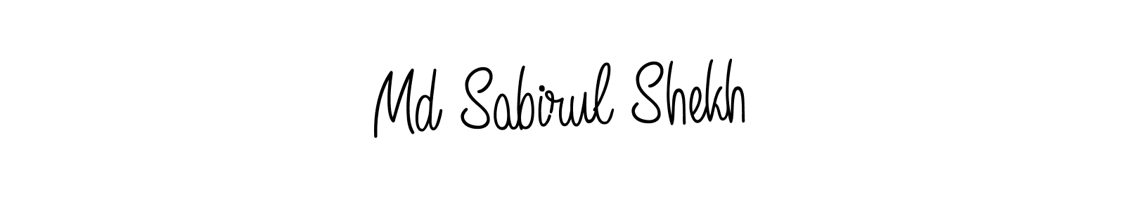 Also You can easily find your signature by using the search form. We will create Md Sabirul Shekh name handwritten signature images for you free of cost using Angelique-Rose-font-FFP sign style. Md Sabirul Shekh signature style 5 images and pictures png