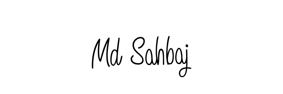 Make a beautiful signature design for name Md Sahbaj. Use this online signature maker to create a handwritten signature for free. Md Sahbaj signature style 5 images and pictures png