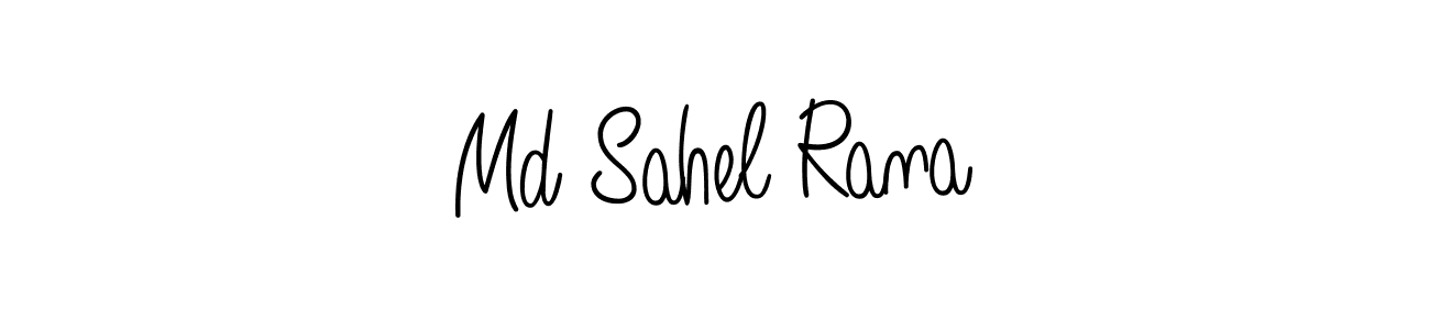 Create a beautiful signature design for name Md Sahel Rana. With this signature (Angelique-Rose-font-FFP) fonts, you can make a handwritten signature for free. Md Sahel Rana signature style 5 images and pictures png