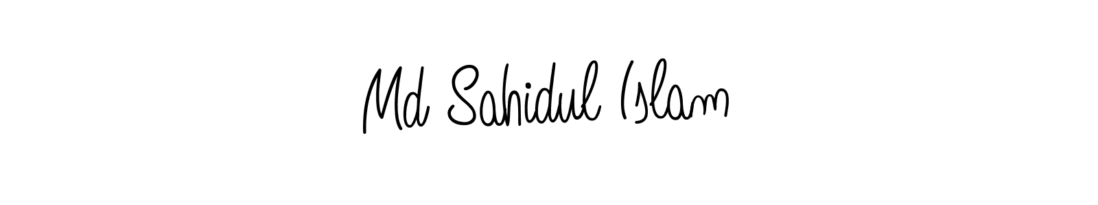 Make a beautiful signature design for name Md Sahidul Islam. With this signature (Angelique-Rose-font-FFP) style, you can create a handwritten signature for free. Md Sahidul Islam signature style 5 images and pictures png