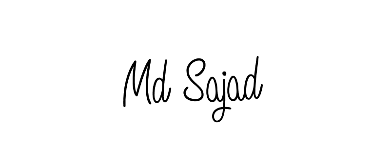 Also we have Md Sajad name is the best signature style. Create professional handwritten signature collection using Angelique-Rose-font-FFP autograph style. Md Sajad signature style 5 images and pictures png