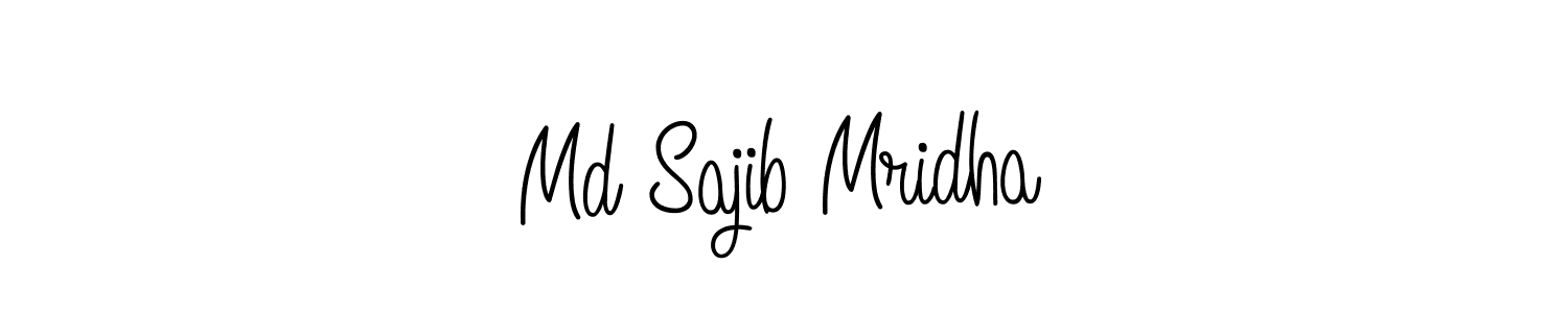 Make a beautiful signature design for name Md Sajib Mridha. Use this online signature maker to create a handwritten signature for free. Md Sajib Mridha signature style 5 images and pictures png