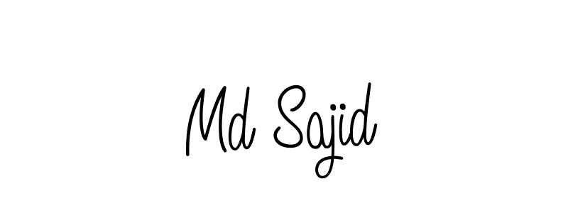 This is the best signature style for the Md Sajid name. Also you like these signature font (Angelique-Rose-font-FFP). Mix name signature. Md Sajid signature style 5 images and pictures png