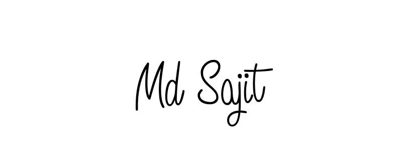 Angelique-Rose-font-FFP is a professional signature style that is perfect for those who want to add a touch of class to their signature. It is also a great choice for those who want to make their signature more unique. Get Md Sajit name to fancy signature for free. Md Sajit signature style 5 images and pictures png