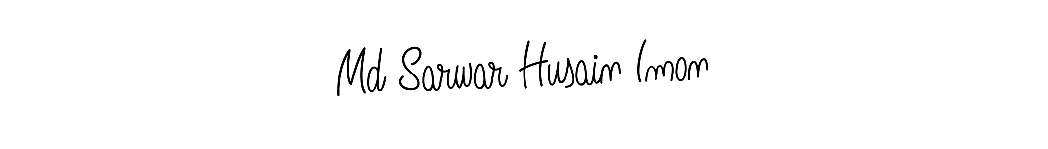 It looks lik you need a new signature style for name Md Sarwar Husain Imon. Design unique handwritten (Angelique-Rose-font-FFP) signature with our free signature maker in just a few clicks. Md Sarwar Husain Imon signature style 5 images and pictures png