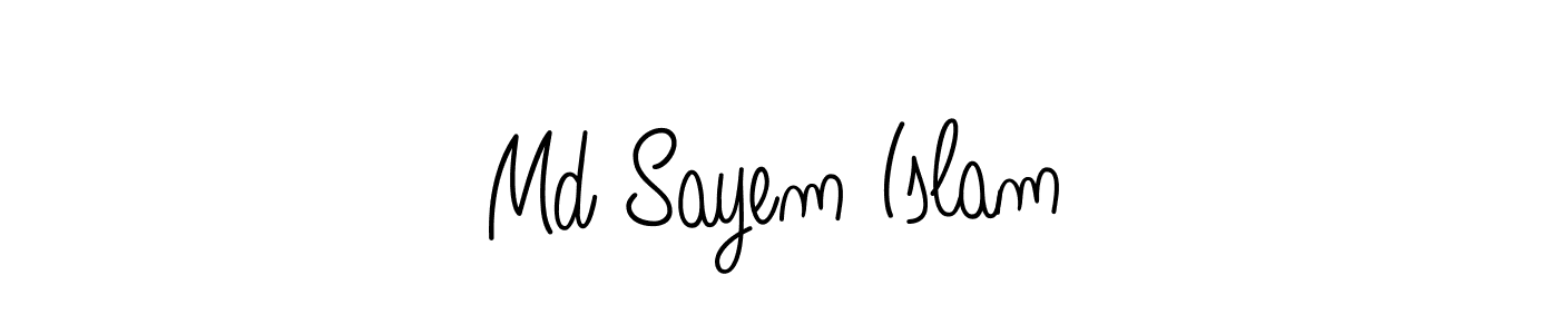 Make a beautiful signature design for name Md Sayem Islam. Use this online signature maker to create a handwritten signature for free. Md Sayem Islam signature style 5 images and pictures png