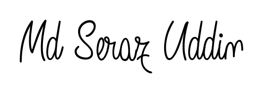 Check out images of Autograph of Md Seraz Uddin name. Actor Md Seraz Uddin Signature Style. Angelique-Rose-font-FFP is a professional sign style online. Md Seraz Uddin signature style 5 images and pictures png