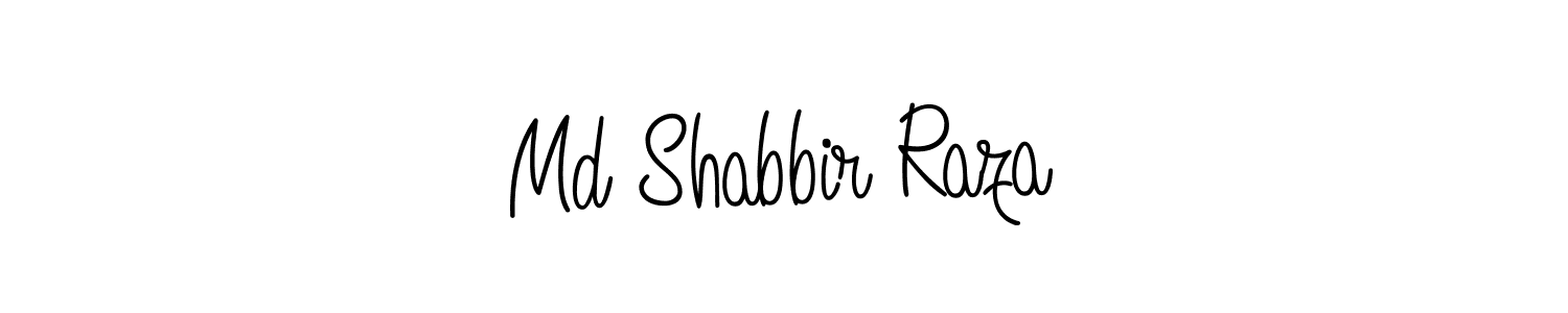 Make a short Md Shabbir Raza signature style. Manage your documents anywhere anytime using Angelique-Rose-font-FFP. Create and add eSignatures, submit forms, share and send files easily. Md Shabbir Raza signature style 5 images and pictures png
