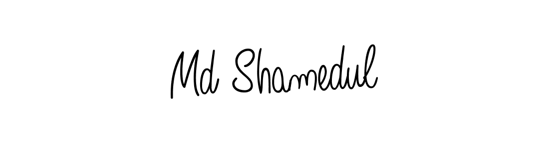 Make a short Md Shamedul signature style. Manage your documents anywhere anytime using Angelique-Rose-font-FFP. Create and add eSignatures, submit forms, share and send files easily. Md Shamedul signature style 5 images and pictures png