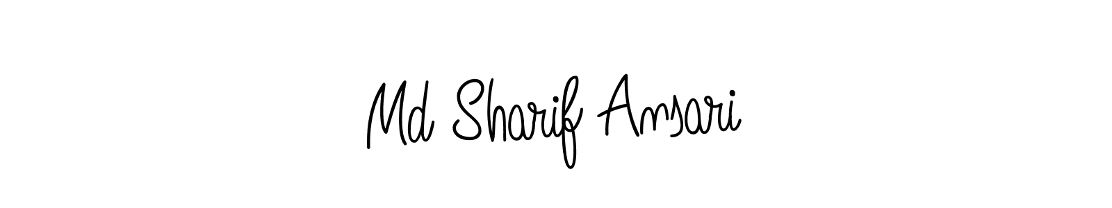 How to make Md Sharif Ansari signature? Angelique-Rose-font-FFP is a professional autograph style. Create handwritten signature for Md Sharif Ansari name. Md Sharif Ansari signature style 5 images and pictures png