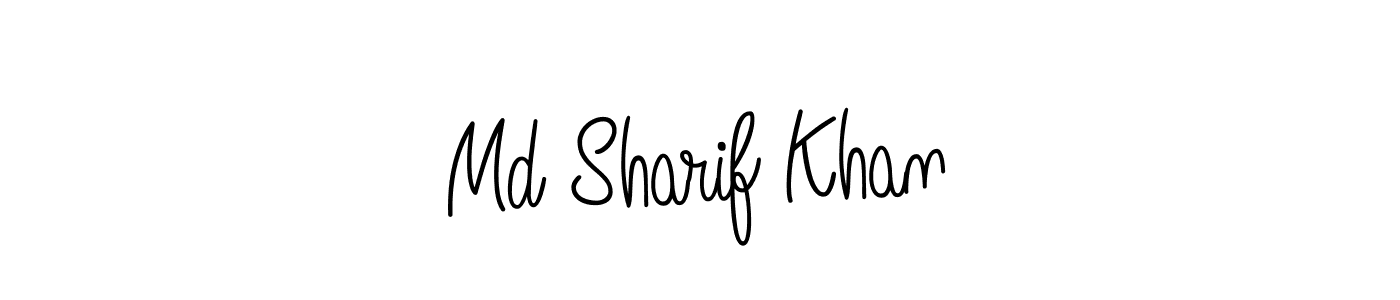 This is the best signature style for the Md Sharif Khan name. Also you like these signature font (Angelique-Rose-font-FFP). Mix name signature. Md Sharif Khan signature style 5 images and pictures png