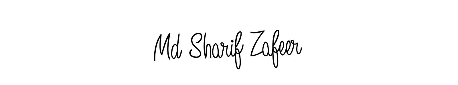 Make a short Md Sharif Zafeer signature style. Manage your documents anywhere anytime using Angelique-Rose-font-FFP. Create and add eSignatures, submit forms, share and send files easily. Md Sharif Zafeer signature style 5 images and pictures png