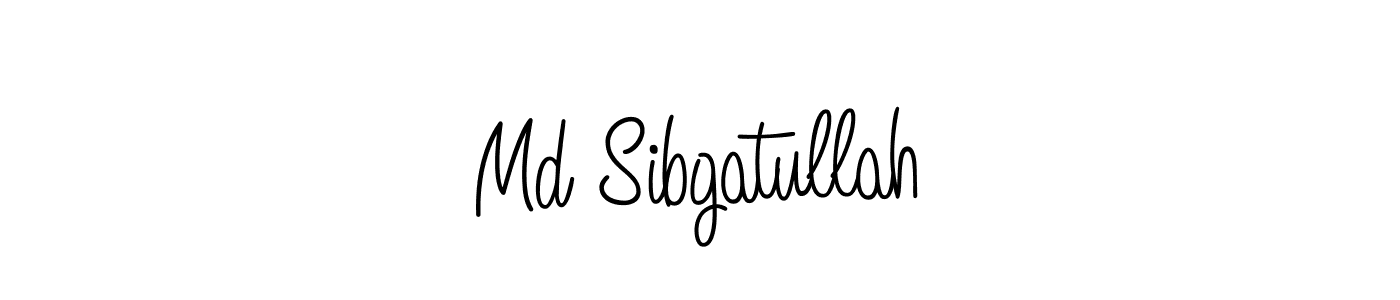 Make a beautiful signature design for name Md Sibgatullah. Use this online signature maker to create a handwritten signature for free. Md Sibgatullah signature style 5 images and pictures png