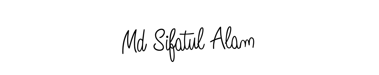 How to Draw Md Sifatul Alam signature style? Angelique-Rose-font-FFP is a latest design signature styles for name Md Sifatul Alam. Md Sifatul Alam signature style 5 images and pictures png