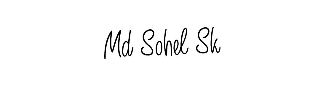 if you are searching for the best signature style for your name Md Sohel Sk. so please give up your signature search. here we have designed multiple signature styles  using Angelique-Rose-font-FFP. Md Sohel Sk signature style 5 images and pictures png