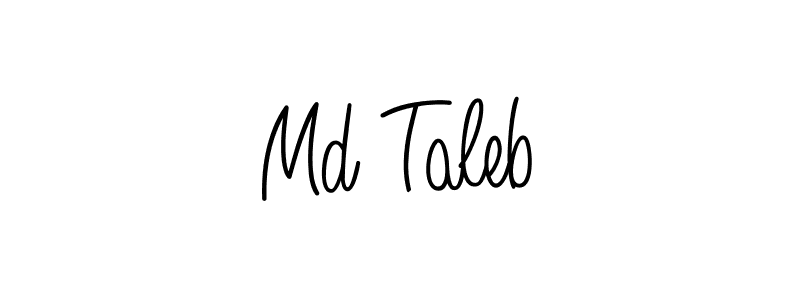 Make a beautiful signature design for name Md Taleb. Use this online signature maker to create a handwritten signature for free. Md Taleb signature style 5 images and pictures png