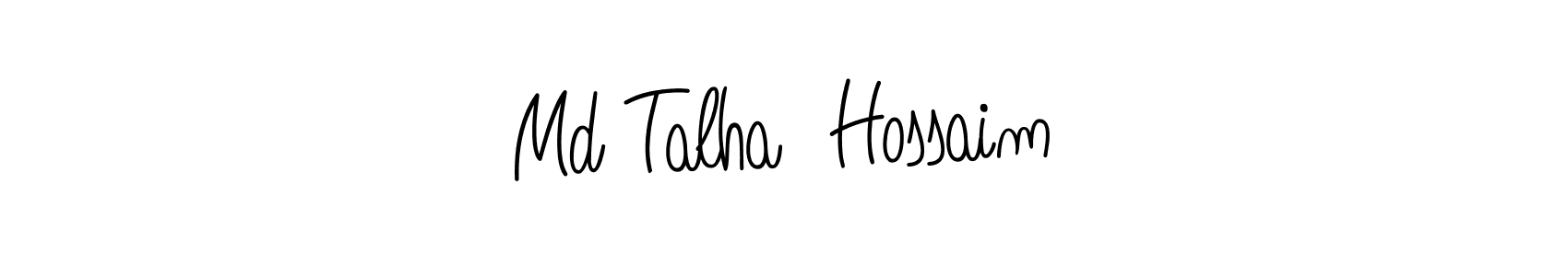 Similarly Angelique-Rose-font-FFP is the best handwritten signature design. Signature creator online .You can use it as an online autograph creator for name Md Talha  Hossaim. Md Talha  Hossaim signature style 5 images and pictures png