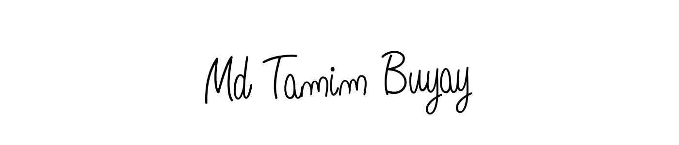 It looks lik you need a new signature style for name Md Tamim Buyay. Design unique handwritten (Angelique-Rose-font-FFP) signature with our free signature maker in just a few clicks. Md Tamim Buyay signature style 5 images and pictures png