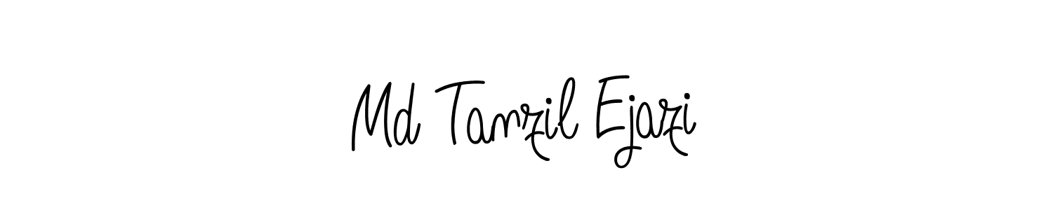 Once you've used our free online signature maker to create your best signature Angelique-Rose-font-FFP style, it's time to enjoy all of the benefits that Md Tanzil Ejazi name signing documents. Md Tanzil Ejazi signature style 5 images and pictures png