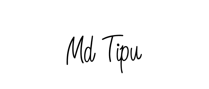How to Draw Md Tipu signature style? Angelique-Rose-font-FFP is a latest design signature styles for name Md Tipu. Md Tipu signature style 5 images and pictures png