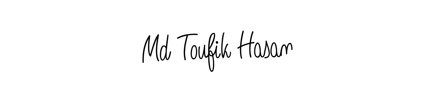 Once you've used our free online signature maker to create your best signature Angelique-Rose-font-FFP style, it's time to enjoy all of the benefits that Md Toufik Hasan name signing documents. Md Toufik Hasan signature style 5 images and pictures png