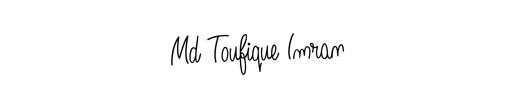 Once you've used our free online signature maker to create your best signature Angelique-Rose-font-FFP style, it's time to enjoy all of the benefits that Md Toufique Imran name signing documents. Md Toufique Imran signature style 5 images and pictures png