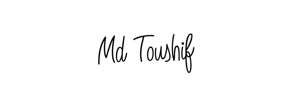 Check out images of Autograph of Md Toushif name. Actor Md Toushif Signature Style. Angelique-Rose-font-FFP is a professional sign style online. Md Toushif signature style 5 images and pictures png