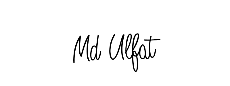 Make a short Md Ulfat signature style. Manage your documents anywhere anytime using Angelique-Rose-font-FFP. Create and add eSignatures, submit forms, share and send files easily. Md Ulfat signature style 5 images and pictures png