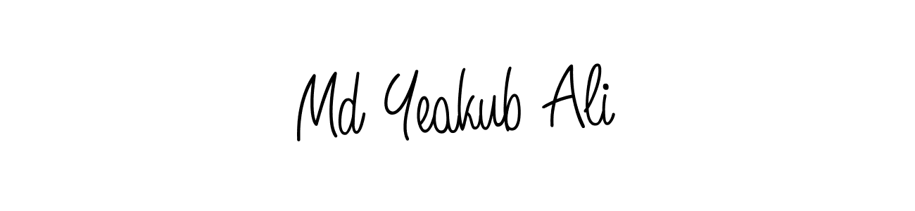 Make a beautiful signature design for name Md Yeakub Ali. Use this online signature maker to create a handwritten signature for free. Md Yeakub Ali signature style 5 images and pictures png