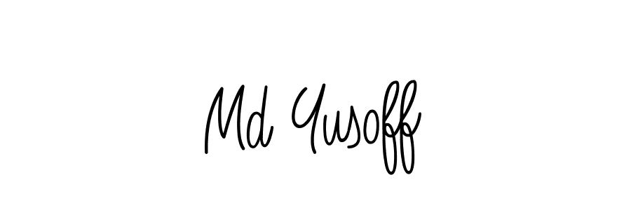 Once you've used our free online signature maker to create your best signature Angelique-Rose-font-FFP style, it's time to enjoy all of the benefits that Md Yusoff name signing documents. Md Yusoff signature style 5 images and pictures png