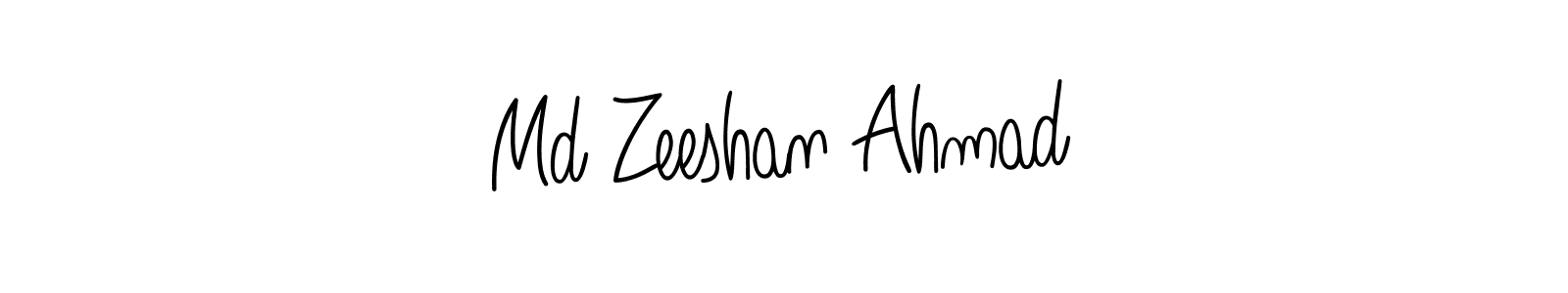 if you are searching for the best signature style for your name Md Zeeshan Ahmad. so please give up your signature search. here we have designed multiple signature styles  using Angelique-Rose-font-FFP. Md Zeeshan Ahmad signature style 5 images and pictures png