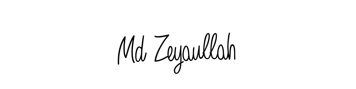 How to make Md Zeyaullah signature? Angelique-Rose-font-FFP is a professional autograph style. Create handwritten signature for Md Zeyaullah name. Md Zeyaullah signature style 5 images and pictures png